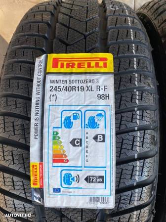 vand set anvelope 245/40/19-275/35/19 pirelli runflat de iarnă noi - 2