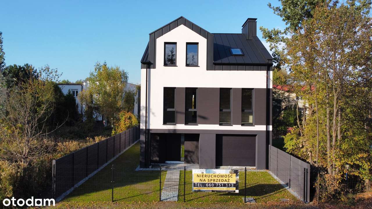 Nowoczesny dom w stanie surowym zamkniętym | Kobylepole obok Warzelni-0