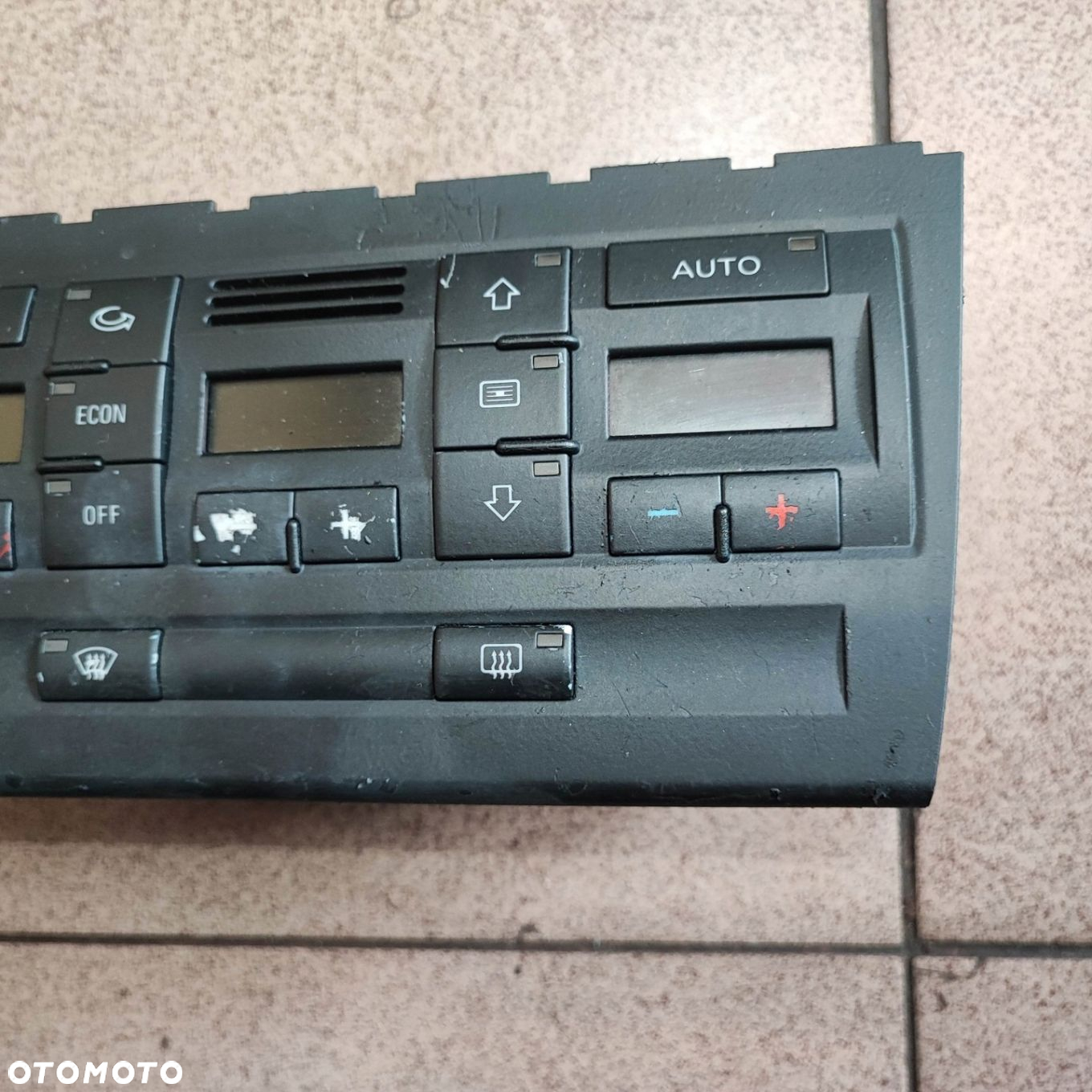 PANEL KLIMATYZACJI AUDI A4 B6 2 DIN - 6