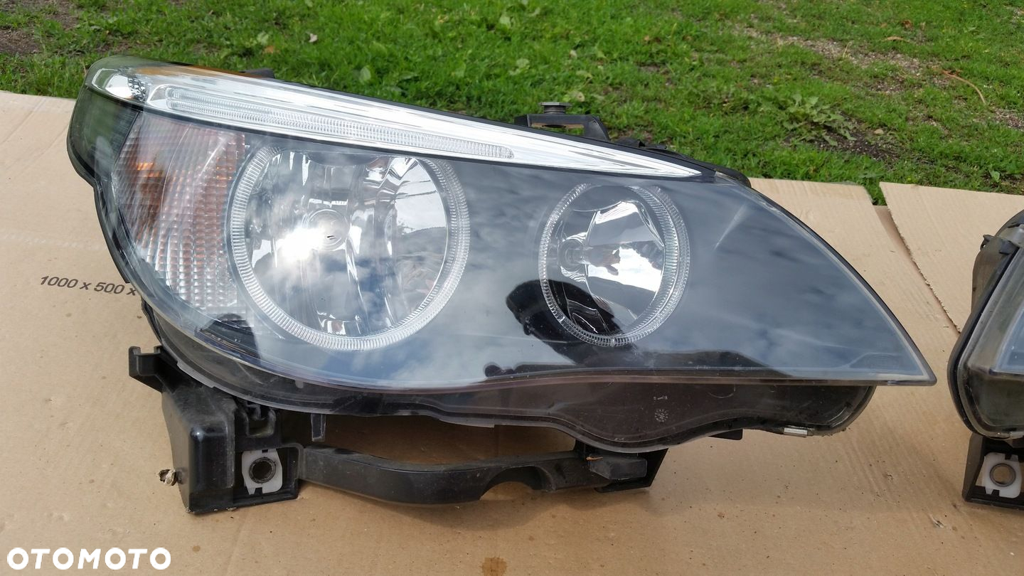 BMW 5 E60 E61 03-06 LAMPA PRZEDNIA LEWA lub PRAWA - 3