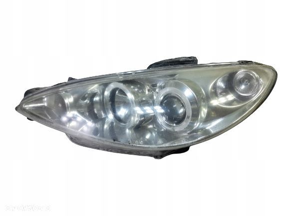 PEUGEOT 206 I LAMPA LEWA PRZÓD SOCZEWKA RINGI - 1