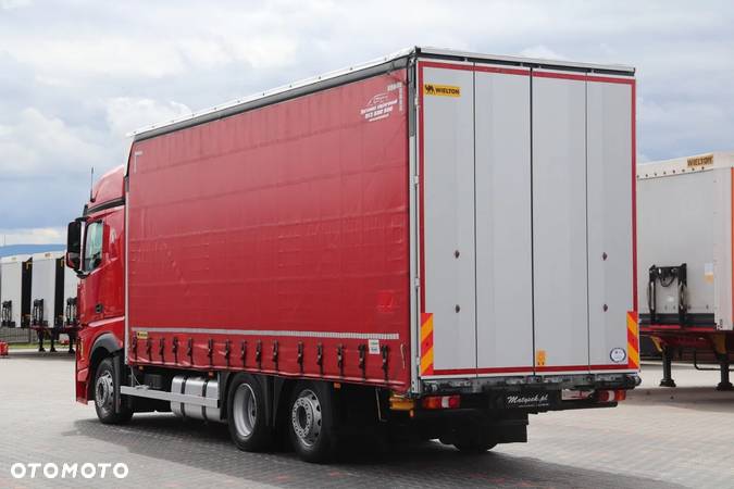 Mercedes-Benz ACTROS 2548 / 6X2 / FIRANKA - 7,4 M / BIG SPACE / KLIMA POSTOJOWA / 2019 R / - 4