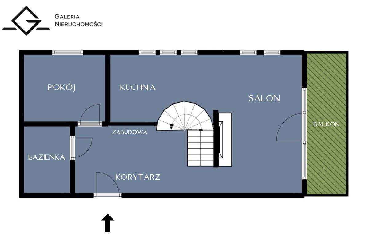 Dwupoziomowe 4 pokoje przy Pkm | Kominek | Las - Pełny obrazek: 2/16