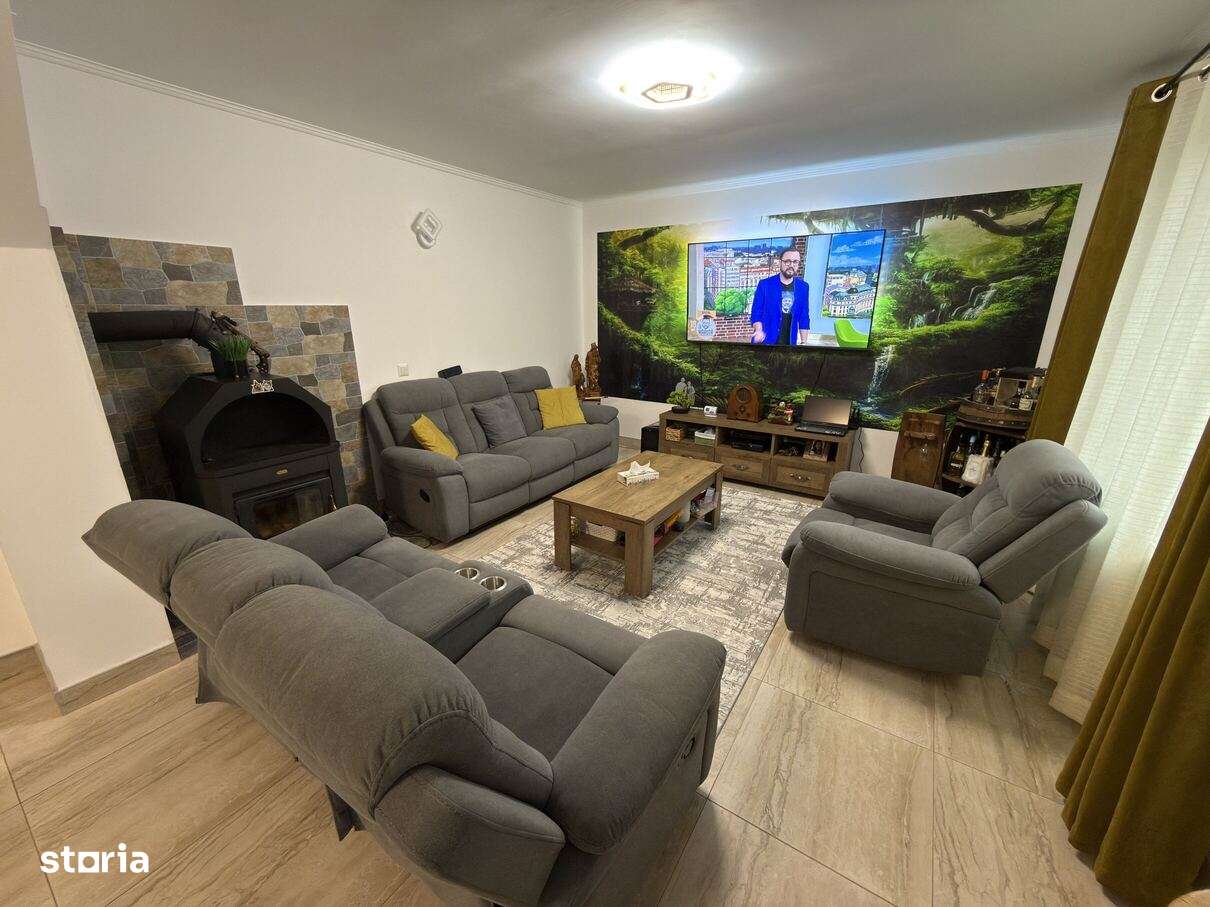 Casă complet mobilata si utilata cu 4 camere + garaj | Teren 744 mp-6