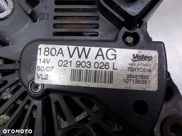 VW PASSAT B6 1.9 TDI ALTERNATOR 021903026L - 4