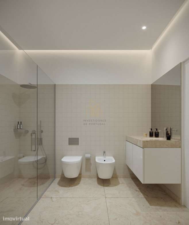 Apartamento T0 Moderno com Terraço na Calçada de Santo Amaro - Grande imagem: 5/8