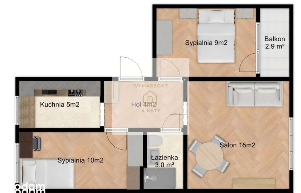 Idealne dla rodziny | 3 pokoje | Mokotów-12