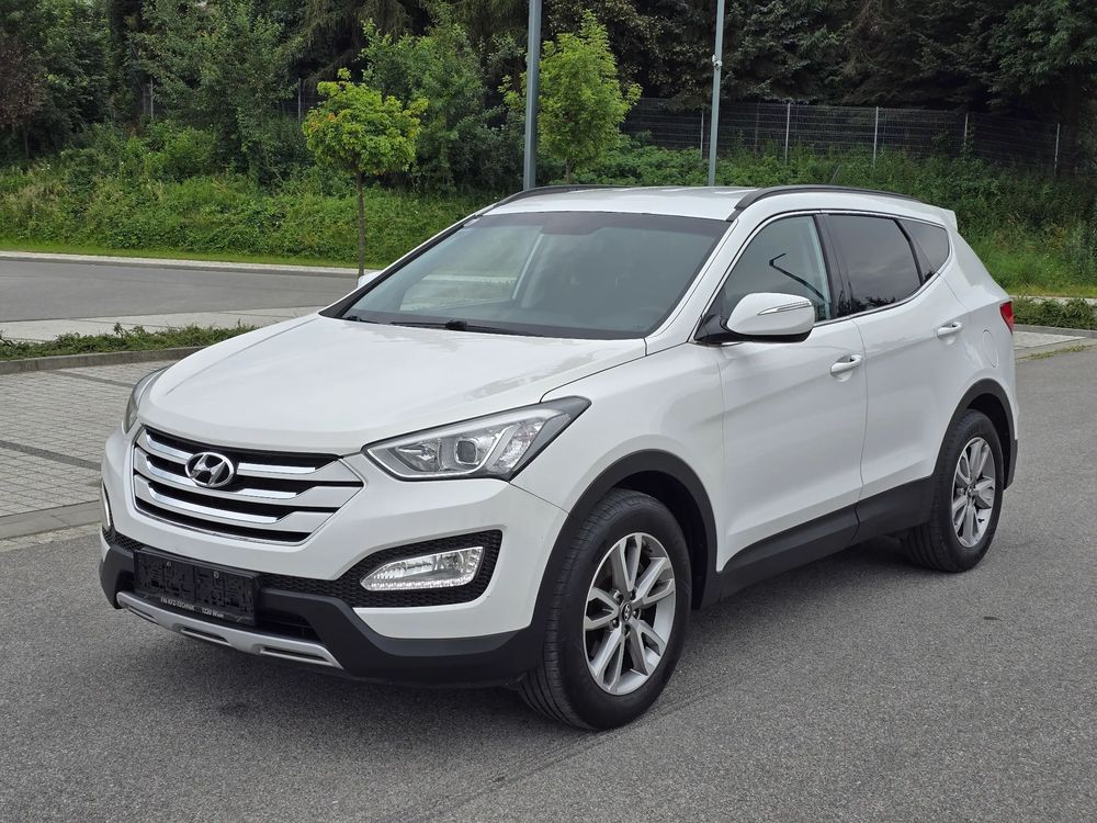Hyundai Santa Fe III (2012-2018) blue 2.0 CRDI 4WD Premium 2014