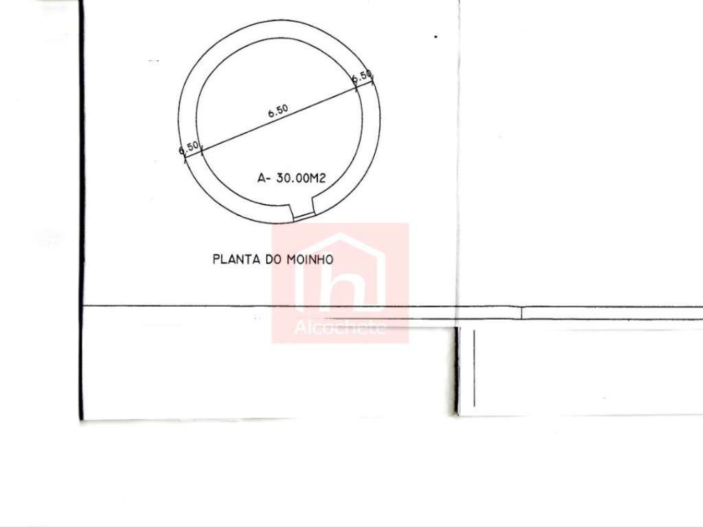Edifício habitacional e Moinho para recuperar em Alcochete-29