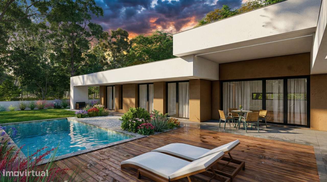 Excelente Moradia Isolada Térrea T4 com piscina-1