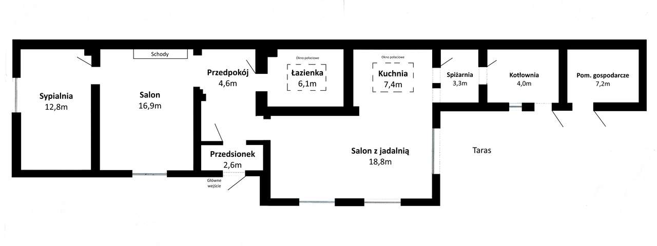 Klimatyczny bliźniak z dużą działką | Maślice-16