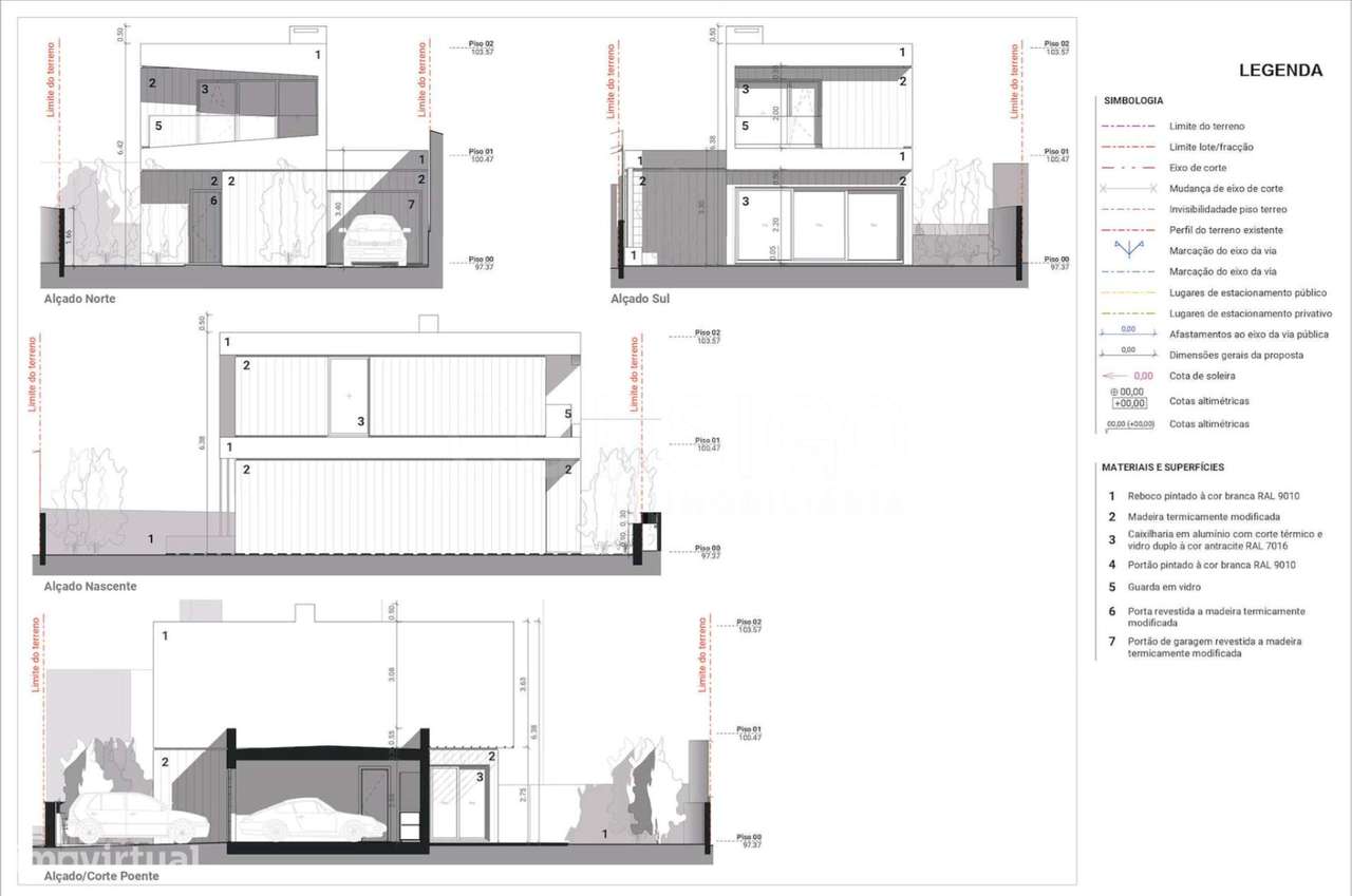 Projeto aprovado para moradia T2-5