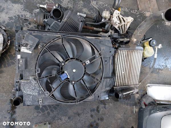 Dacia Sandero II 0.9 tce wentylator chłodnice klimatyzacja komplet - 1