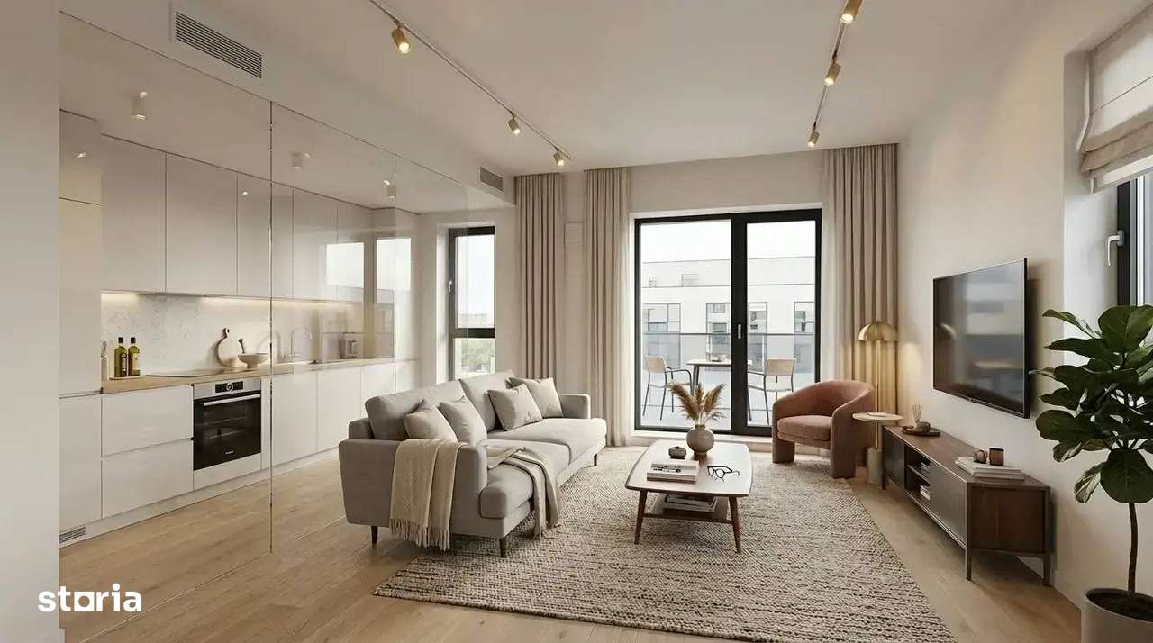 2 Camere Finisat LUX | NuscoCity Faza 2 | Aviatiei - Pipera | Finalizat