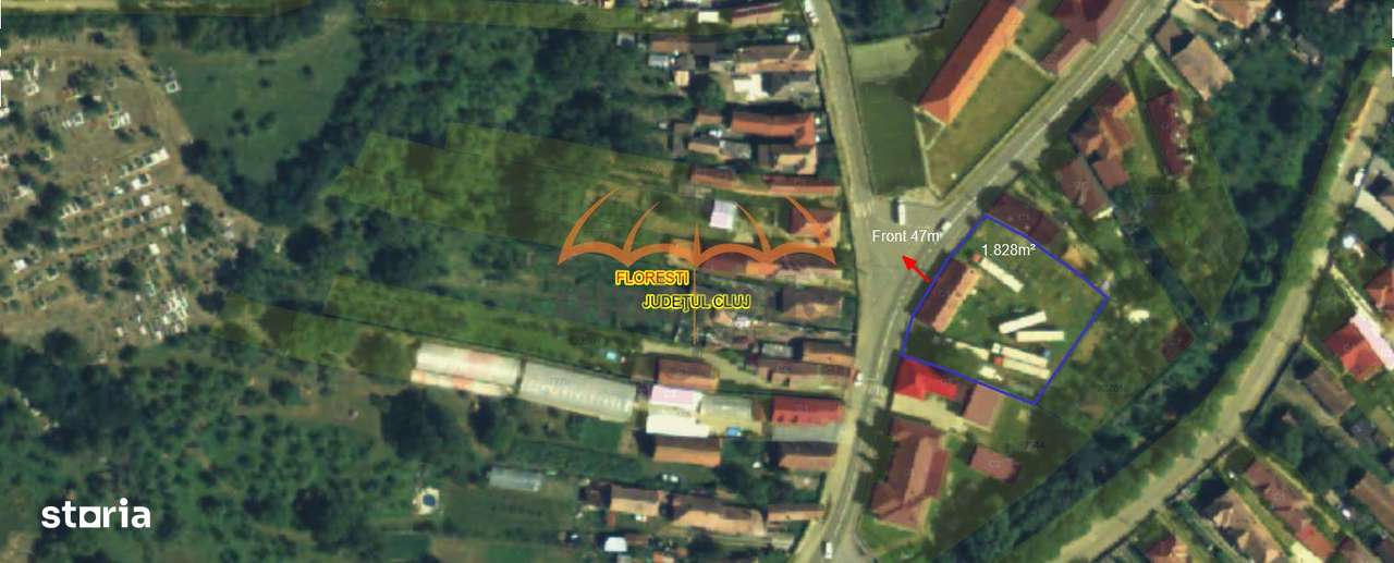 De vanzare in Luna de Sus, centru, spatiu comercial + teren1.828m² - Imagine principală: 3/3