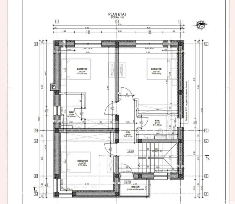 CASA LAZU | 500 MP | 199 MP CONSTRUITI | 4 DORMITOARE | - Imagine principală: 4/5