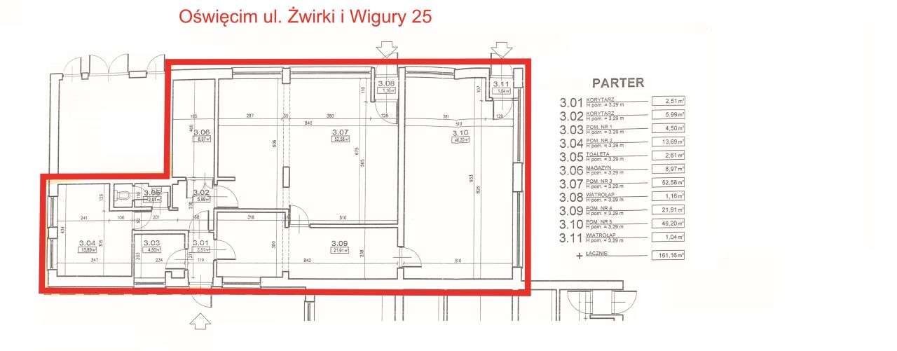 Oświęcim- lokal użytkowy 161,16 m2- do wynajęcia - Pełny obrazek: 5/5