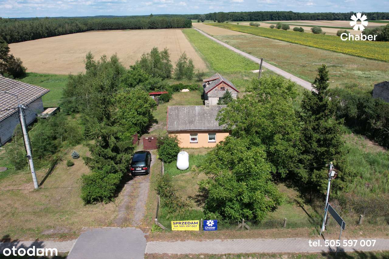 Dom na sprzedaż – 50 m², działka 2000 m²