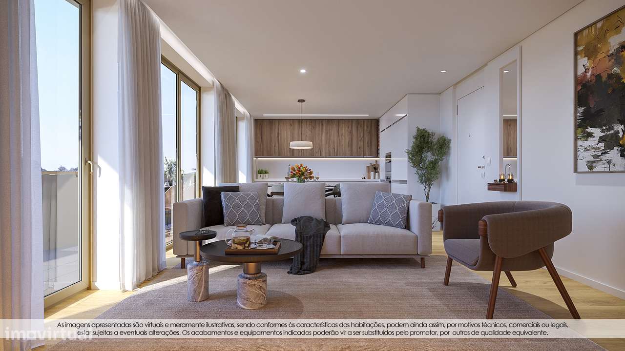 Penthouse T3 Arcozelo NOVO Com Terraço e 3 Frentes ao Intermaché-38