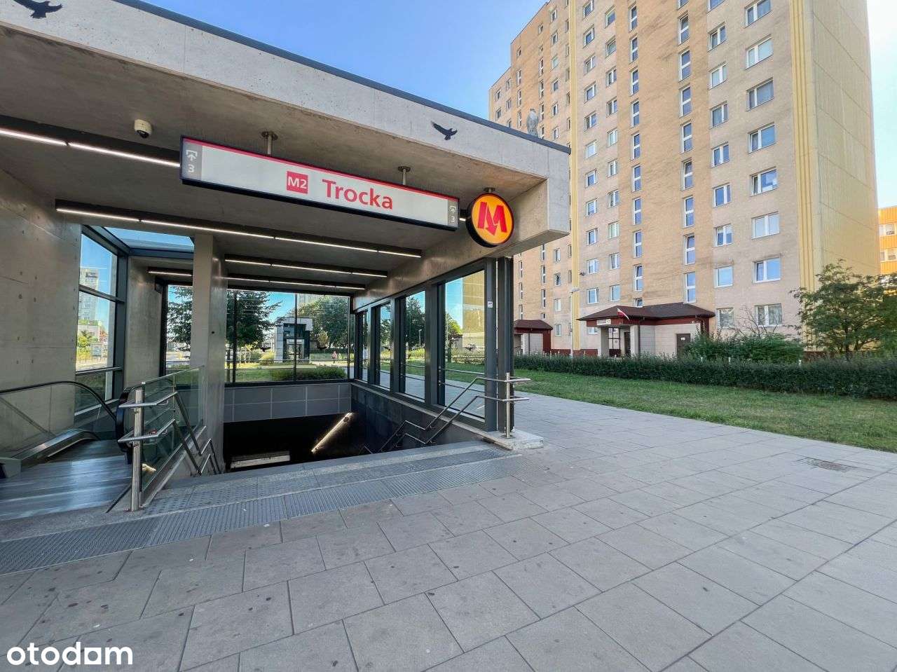 3 pokoje z ogródkiem | Przy Metrze Trocka-13