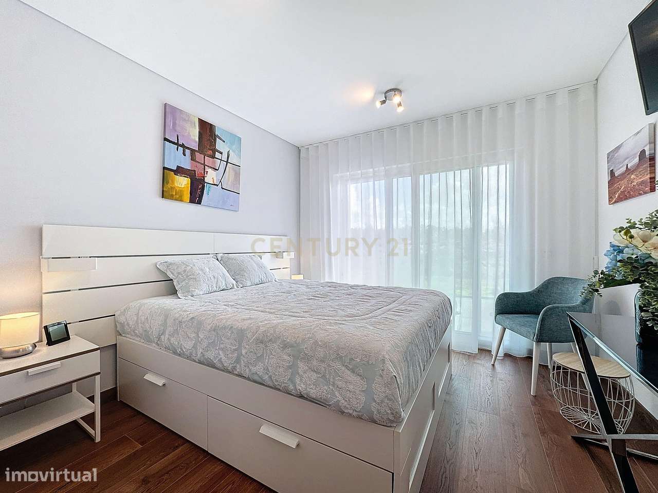 Excelente apartamento T2 - Condomínio de luxo na Nazaré - Vista mar-23