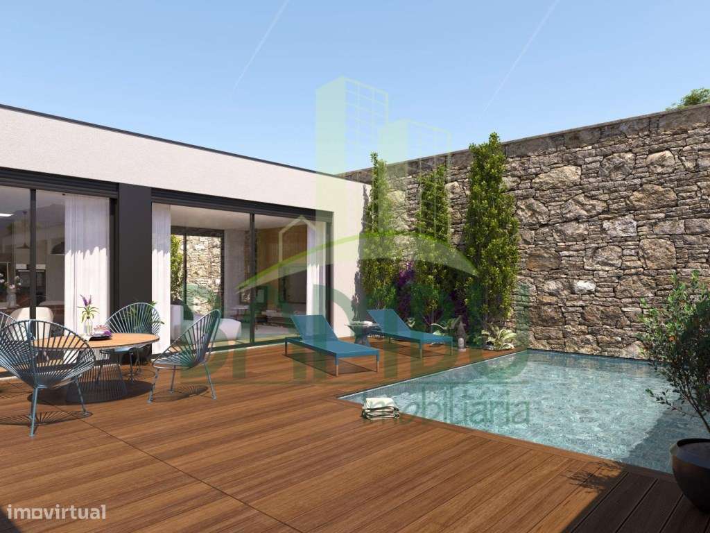 Vilar de Mouros - Moradia térrea T3 com piscina - Grande imagem: 5/19