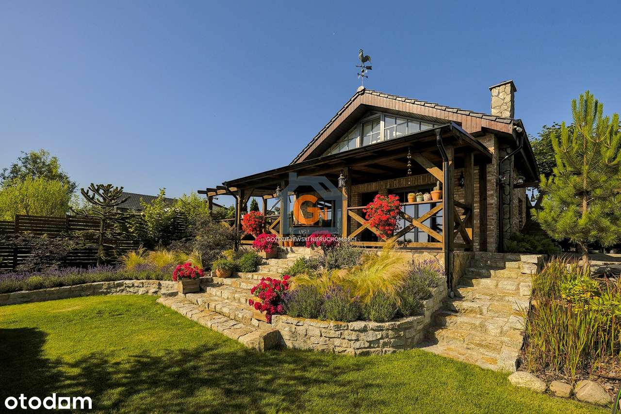 Dom nad jeziorem w Spalona z unikalnym klimatem wiejskiej chaty-10