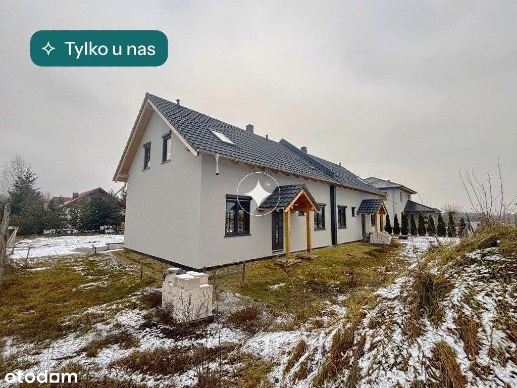 Dom piętrowy | bliźniak | stan surowy zamknięty-0