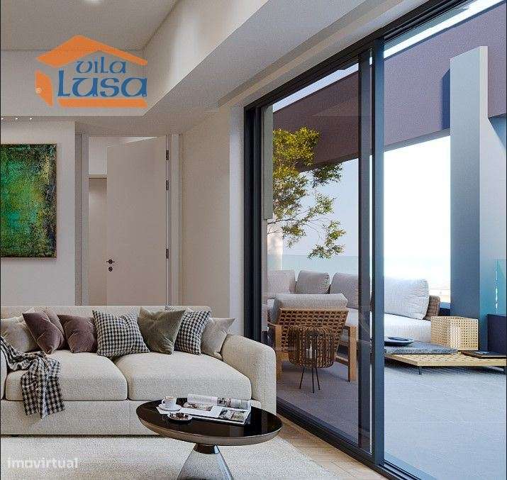 T0 no ultimo piso com Terraço 45.07m2,  lugar de garagem e arrumos ... - Grande imagem: 4/11
