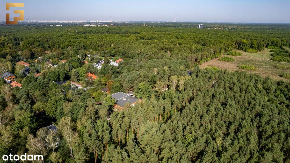 Cicha leśna działka z dobrym dojazdem / Skm-6