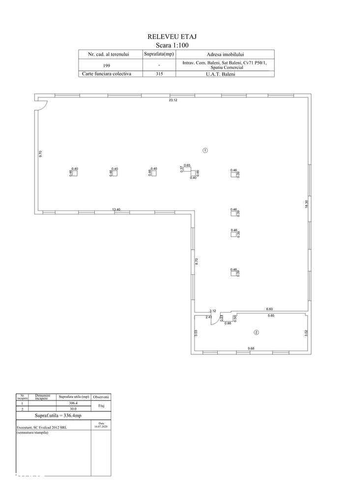 De inchiriat spatiu com. Baleni. Comision Zero!! - Imagine principală: 5/5