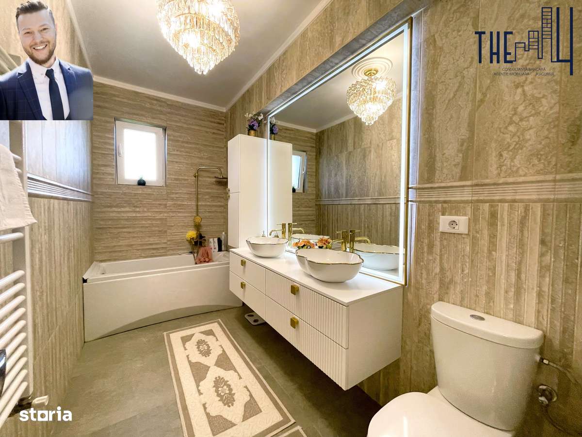 *Apartament DE VIS *3 Camere - 80 mp *ÎN DOBROEȘTI – PLATANI RESIDENCE-12