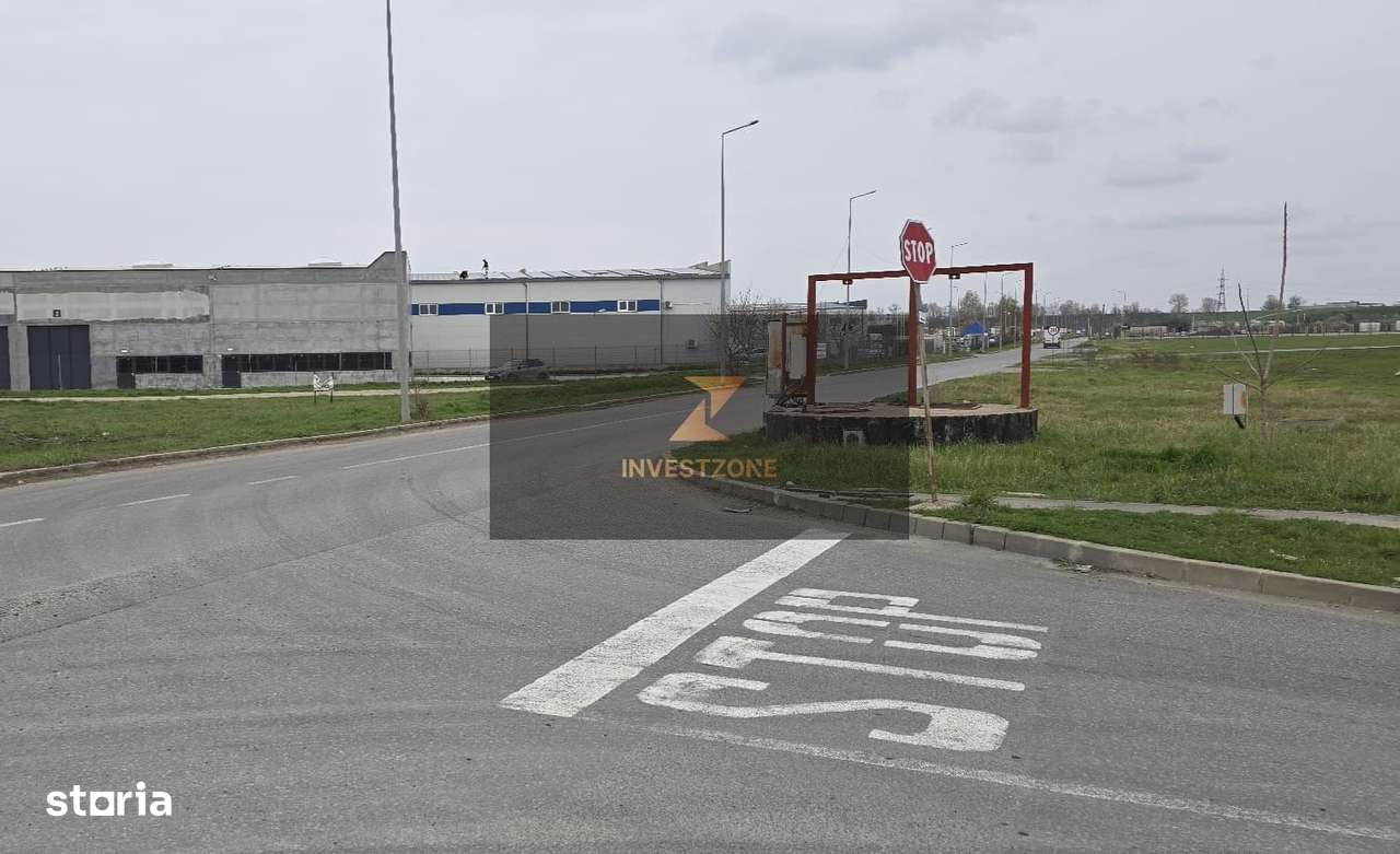 InvestZone vinde teren  5500mp in  zona parcul industrial 1 Oradea - Imagine principală: 1/3