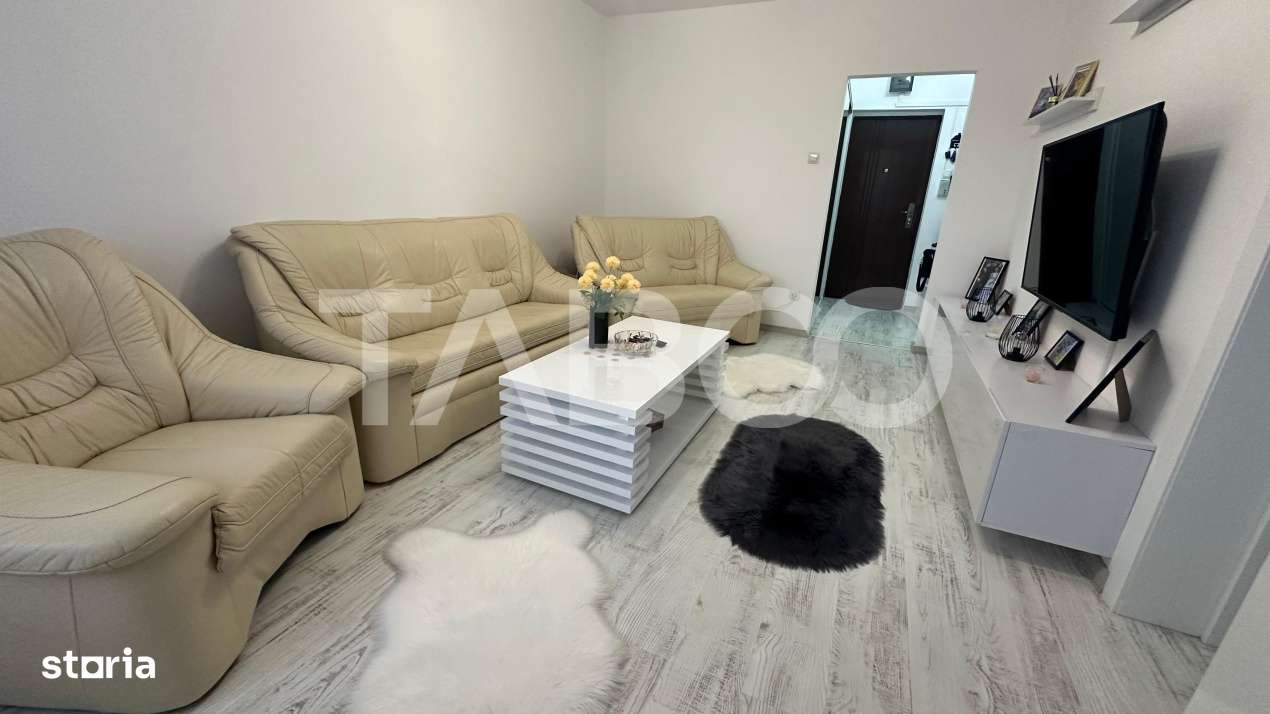 Apartament 2 camere de inchiriat cu balcon zona Rahovei Sibiu - Imagine principală: 3/13