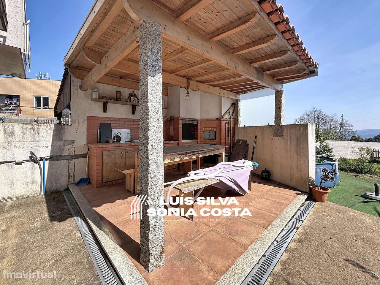 Moradia T3 c/ Jardim & Churrasqueira, Garagem 2 Carros – Santa... - Grande imagem: 3/38