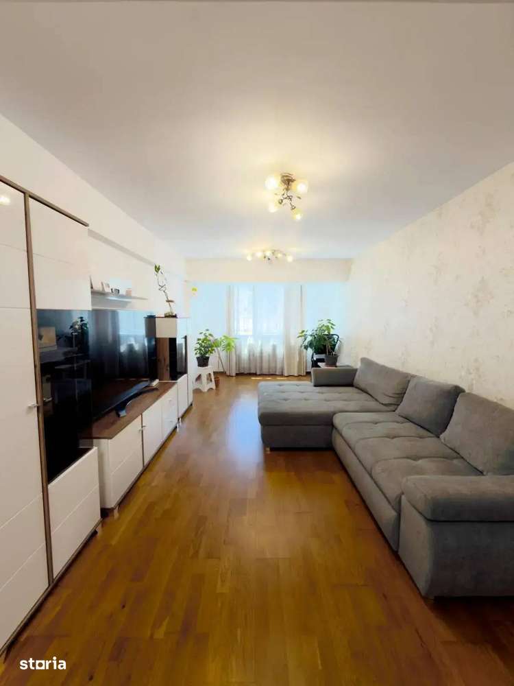Apartament 2 camere 61mp utili mobilat etaj 2 SUD parcare Th Pallady