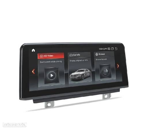 AUTO RÁDIO GPS ANDROID 11 PARA BMW SERIE 3 F30 F31 F34 SERIE 4 F32 F33 F36 13-16 NBT - 8