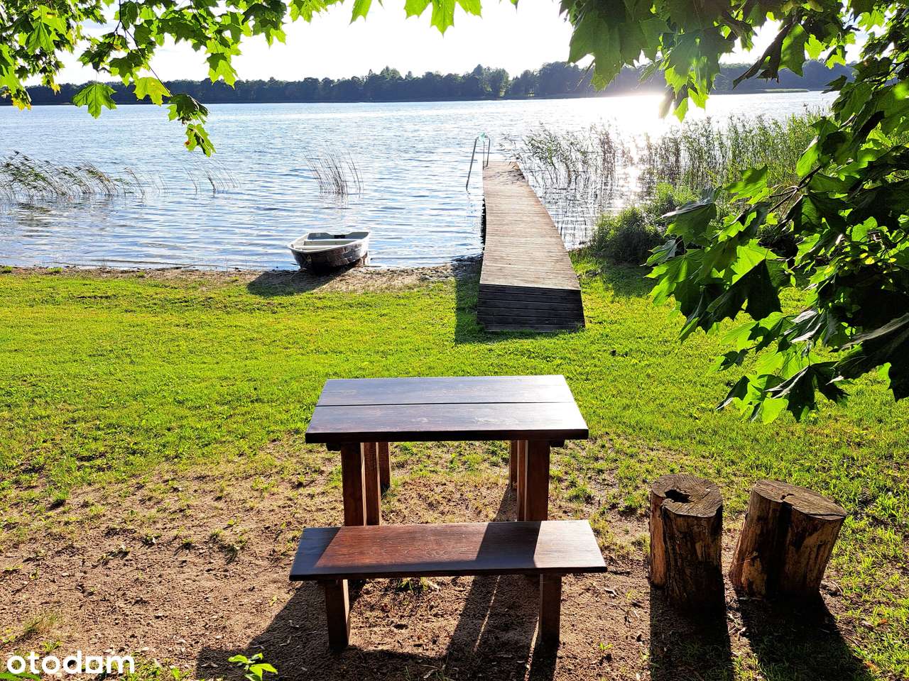 Piękny dom z linią brzegową j.Gaładuś, oraz domek dla gości!-2