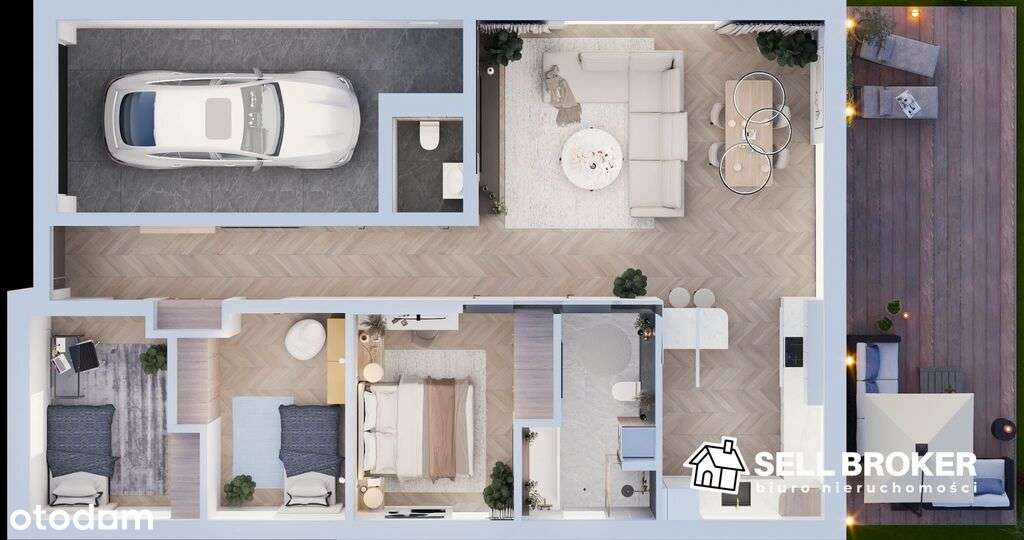 Dom w stanie deweloperskim 130 m2 / blisko PKP-11