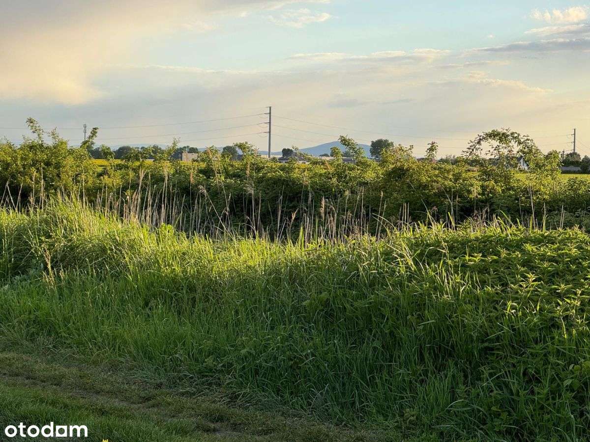 Działka z pozw. na budowę na piękny dom Żerniki Wr-6