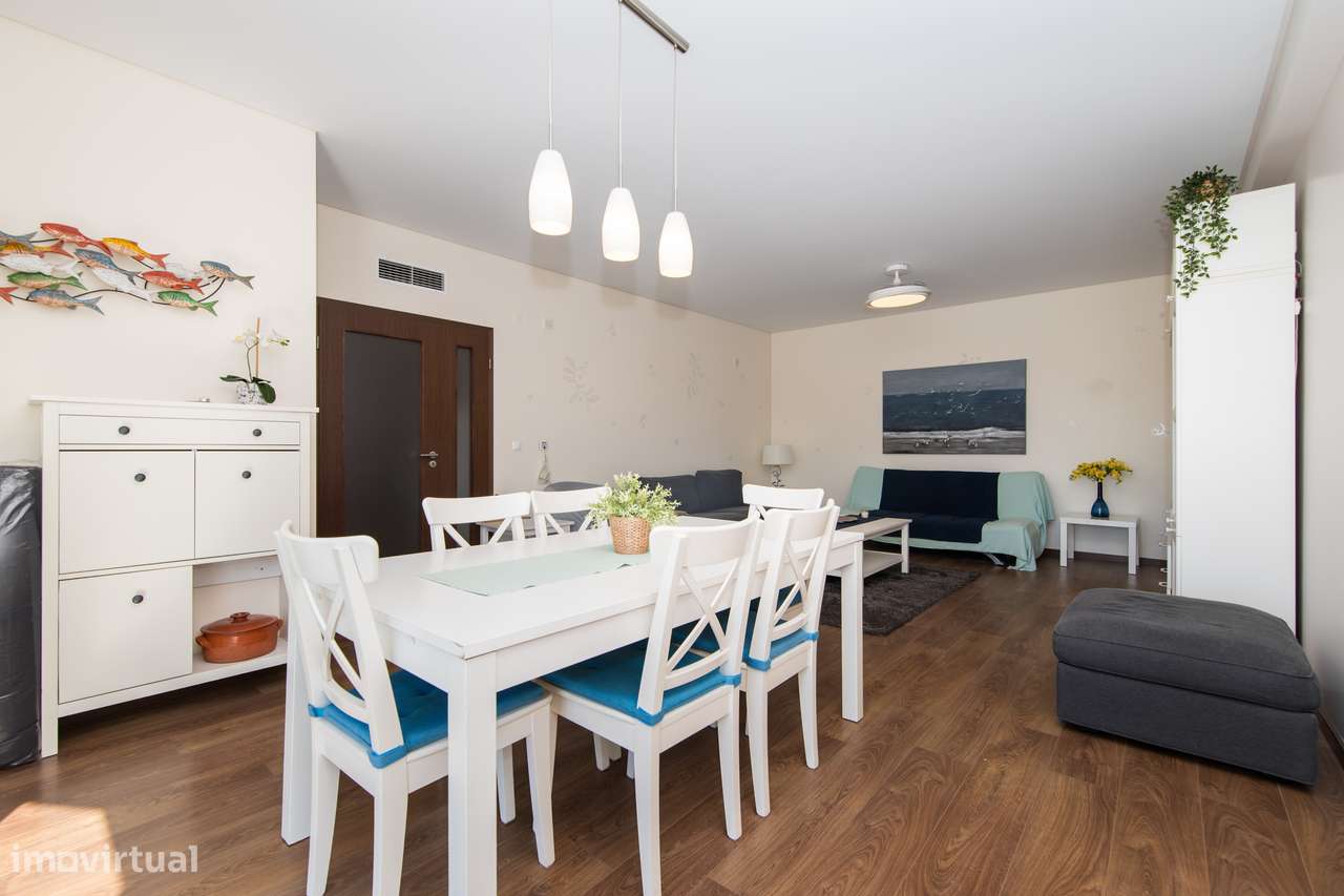 Apartamento T2 logradouro piscina vista mar e vila Sesimbra-16