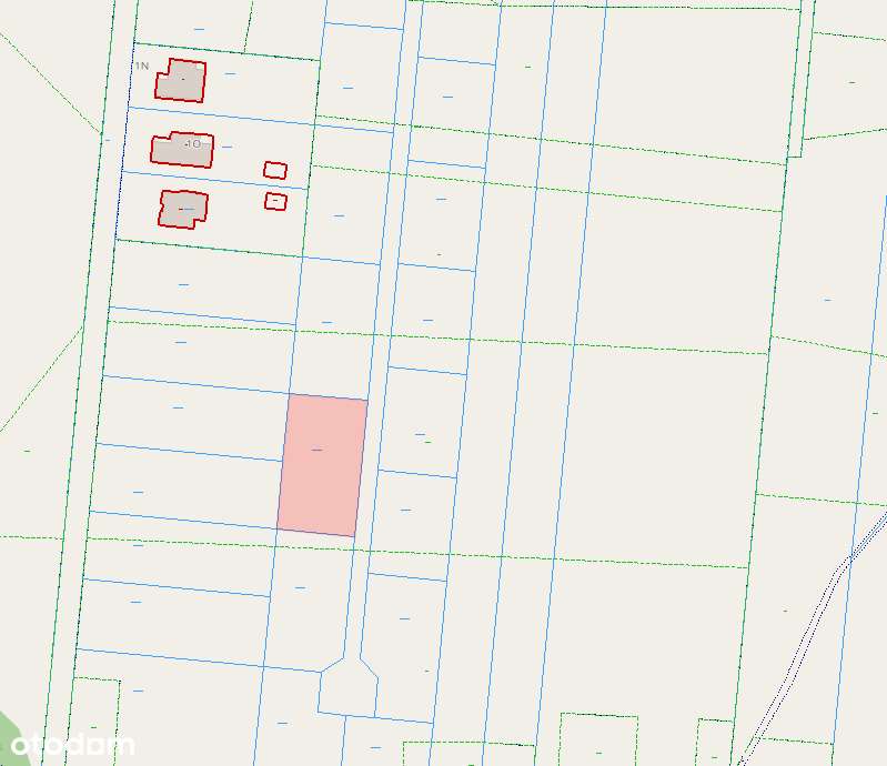Działki 10-13 arów, Rasy gm. Drużbice - Pełny obrazek: 2/5