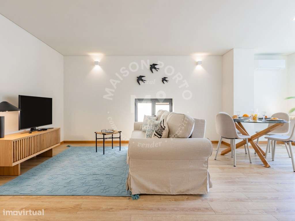 Apartamento T1 com Varanda Totalmente Equipado e Mobilado no Bonfim...-22