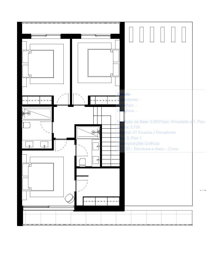 Moradia T3 p/ venda com design moderno a 15 minutos do centro de Braga - Grande imagem: 5/6
