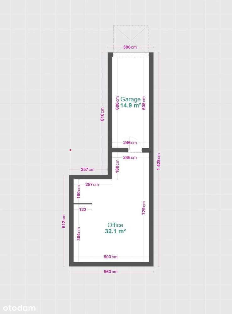 Lokal handlowy z dodatkowym magazynem-4