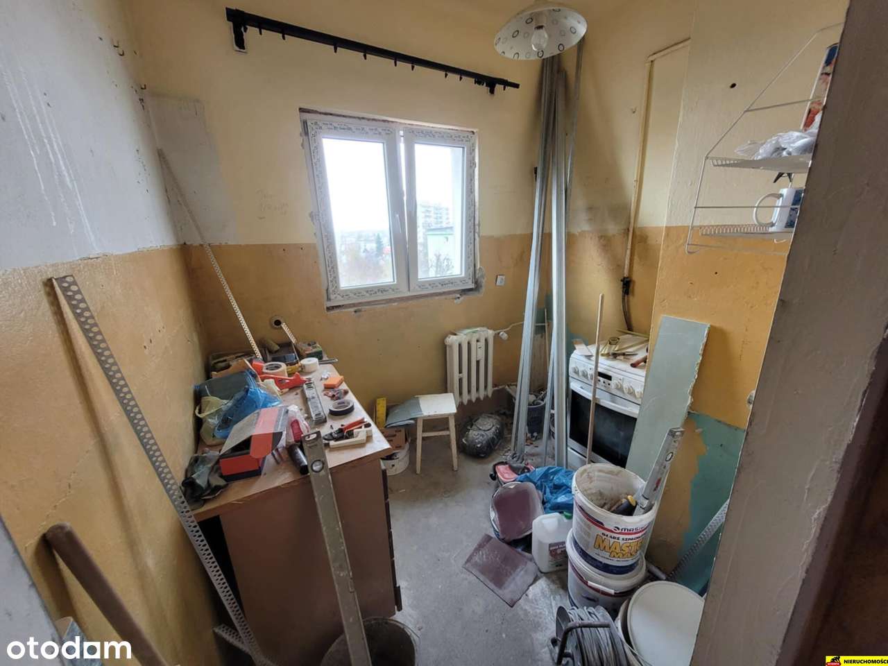 2 pokoje 35m2 do remontu  4 piętro Piękny widok - Pełny obrazek: 5/8