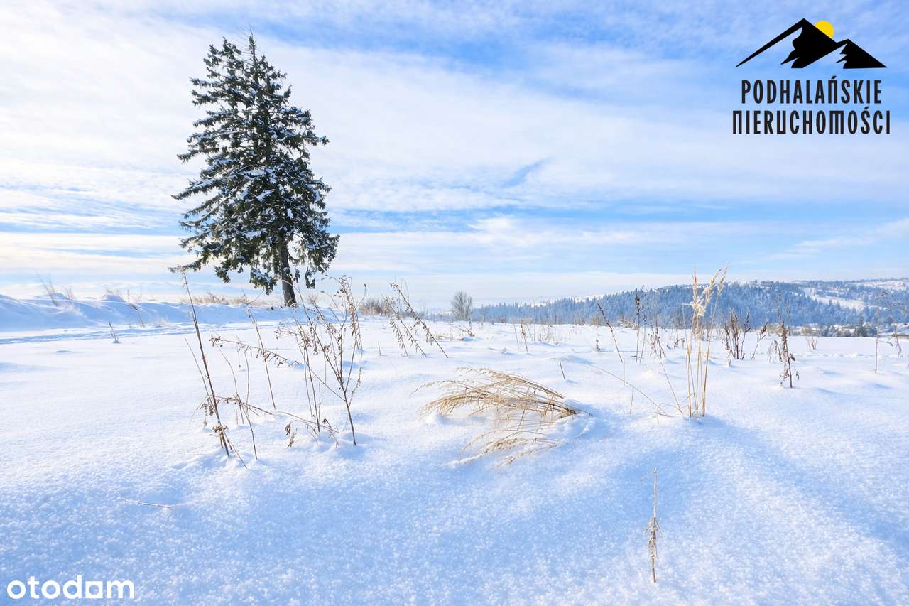 Duża działka budowlana  z widokiem pod inwestycję-7