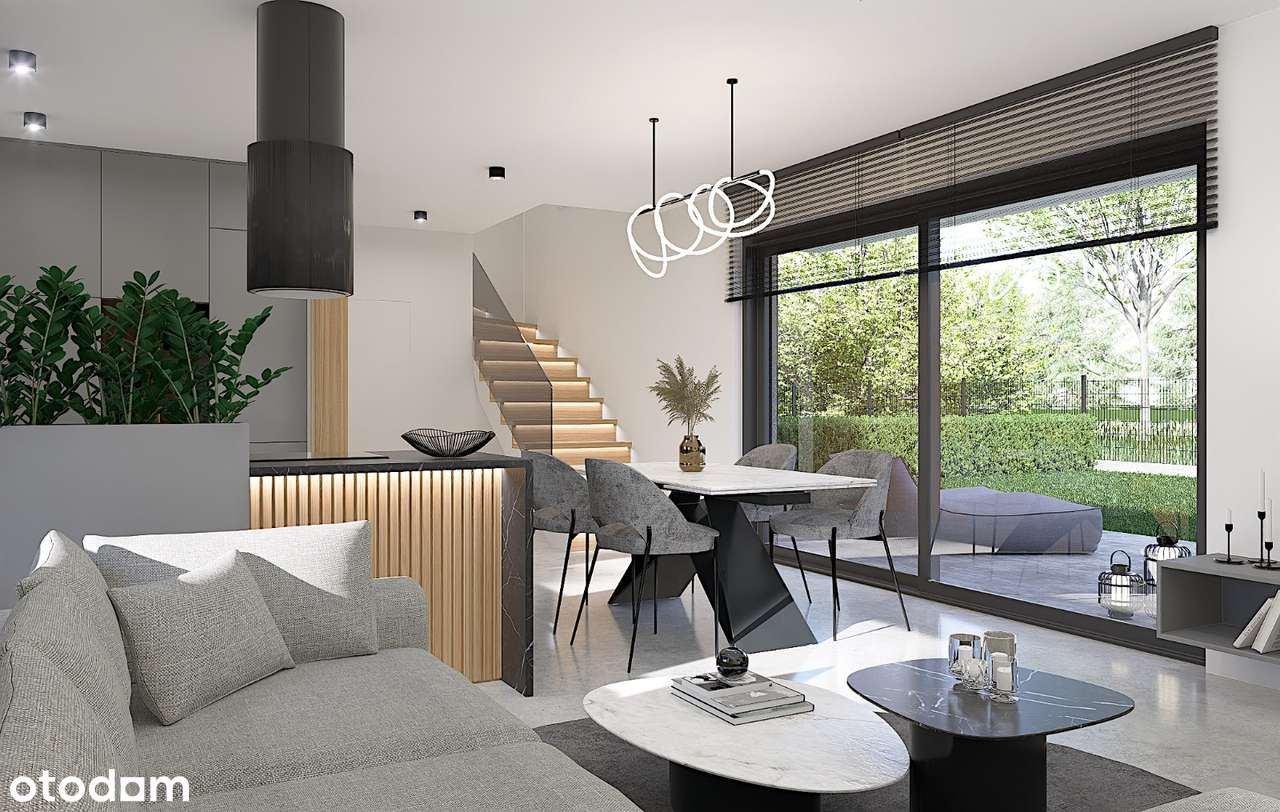 Dwupoziomowy apartament z ogródkiem w spokojnej okolicy/blisko centum-5