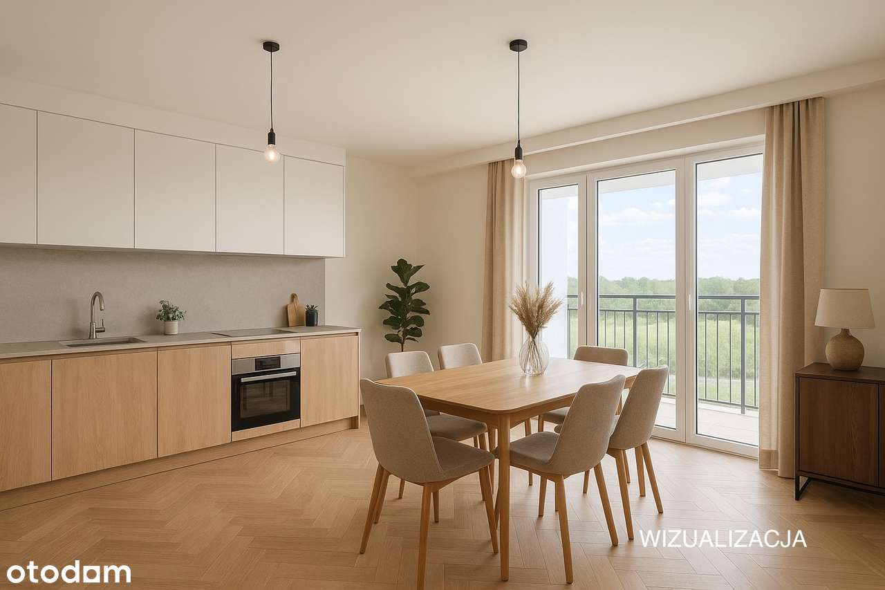 3-pokojowe mieszkanie 60,46m2 ul. Pałuków , CH Galeria Północna-1