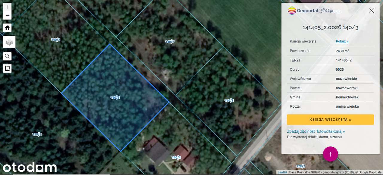 Wymysły- 7 działek budowlanych OFERTA DLA DEWELOPERA pod osiedle domów-7